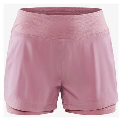Short 2-en-1 Femme Craft ADV Rose