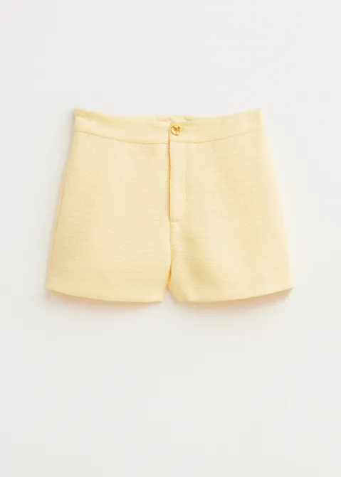 Bouclé short geel (GEE.L)