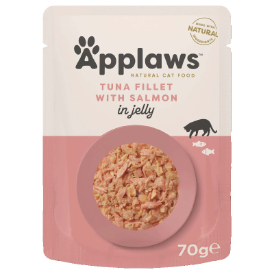 Applaws Pouch Tuna & Salmon in Jelly 70g