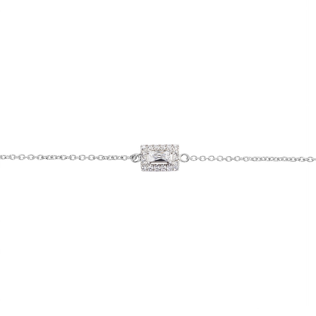 Bracelet Laurine Argent Blanc Oxyde De Zirconium