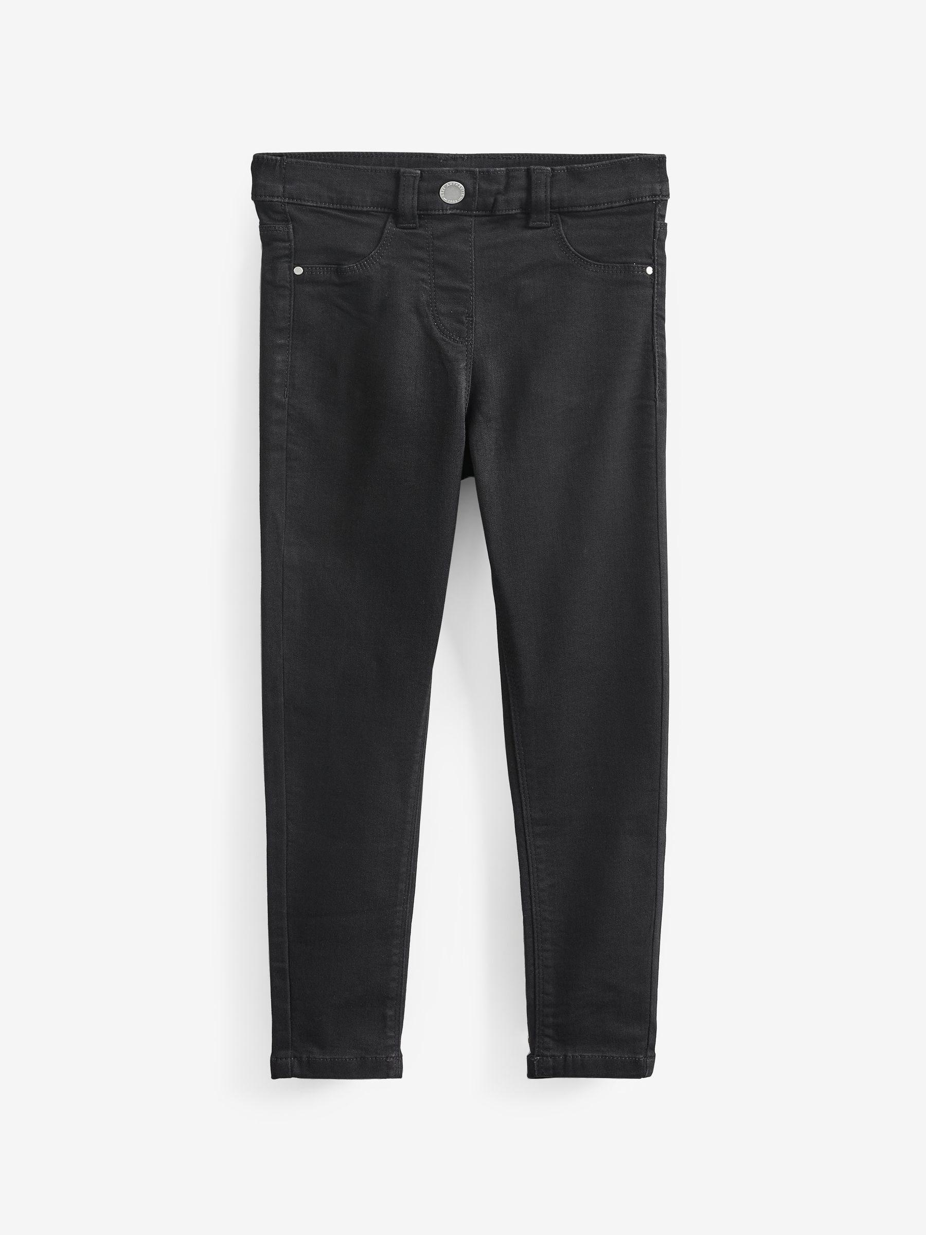 Zwart - Stretchleggings (3-16 jr)