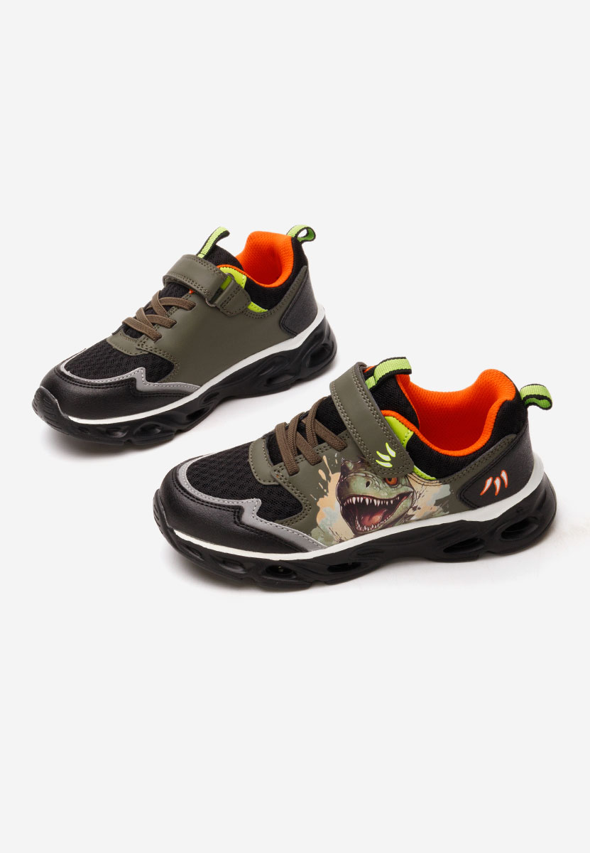 Baskets pour garçons vert Raptor