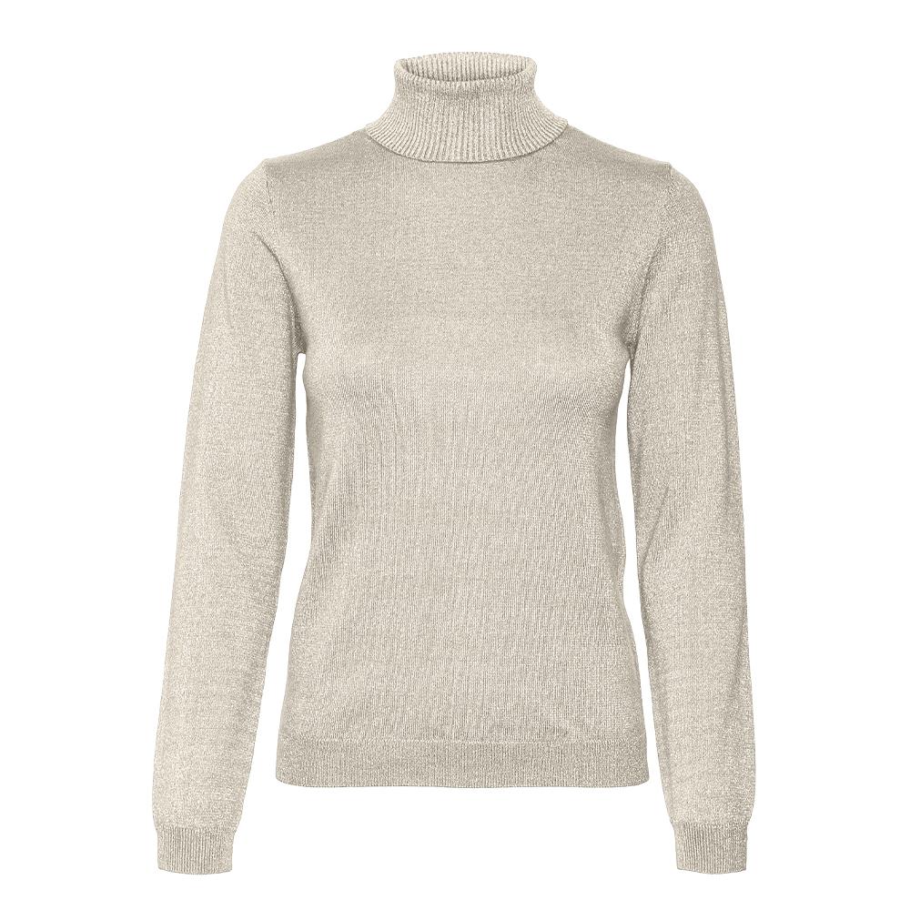 Vero Moda Pull Beige Femme Vero Moda Happyshine