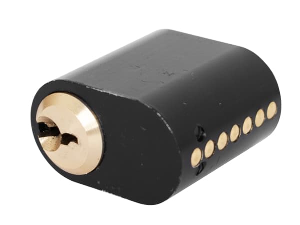 HOME It® oval cylinder matsort med 7 stifter med 3 nøgler (1 stk.)