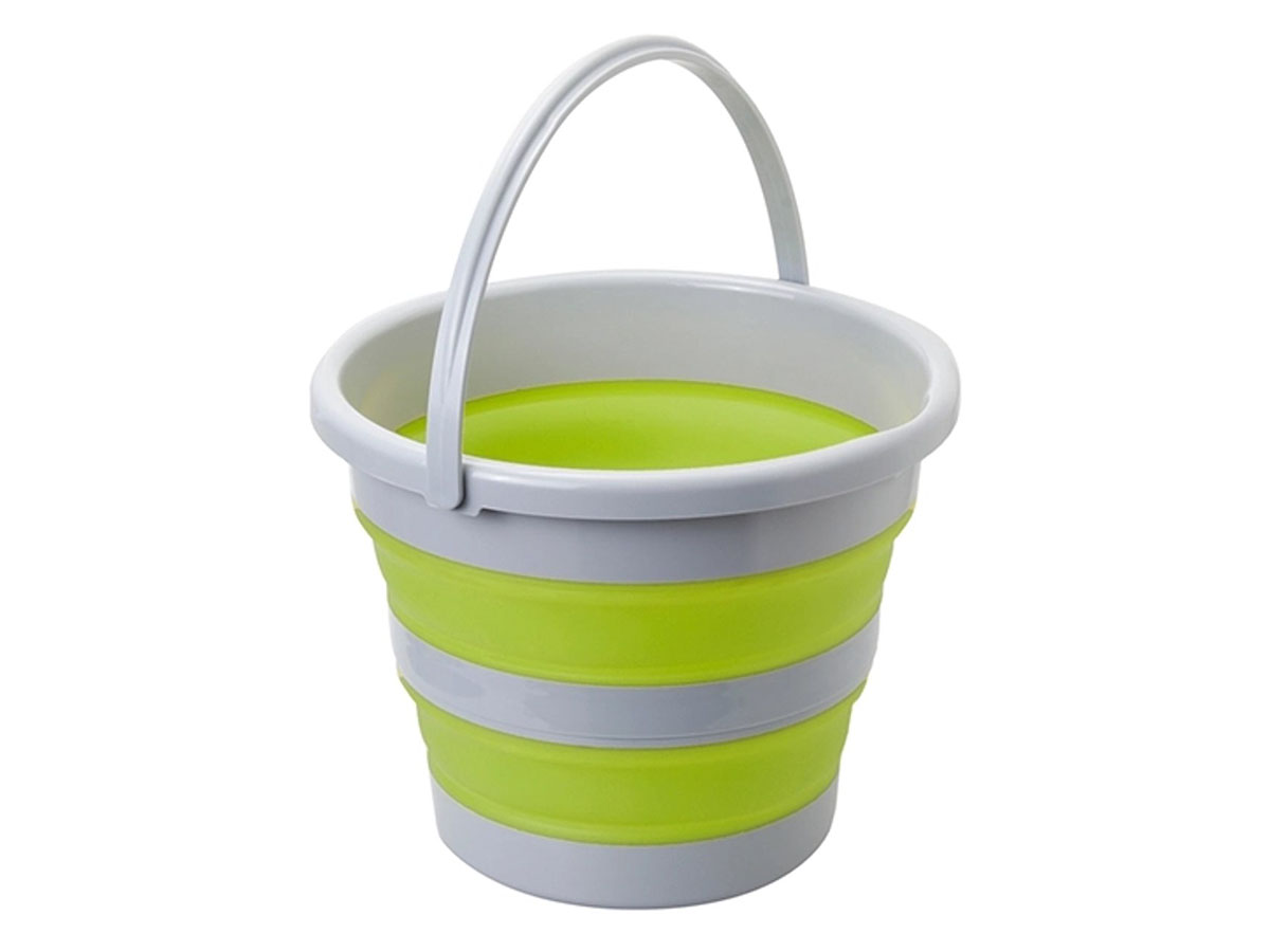 Drum 10 Fold-Away opvouwbare emmer - Green/Grey