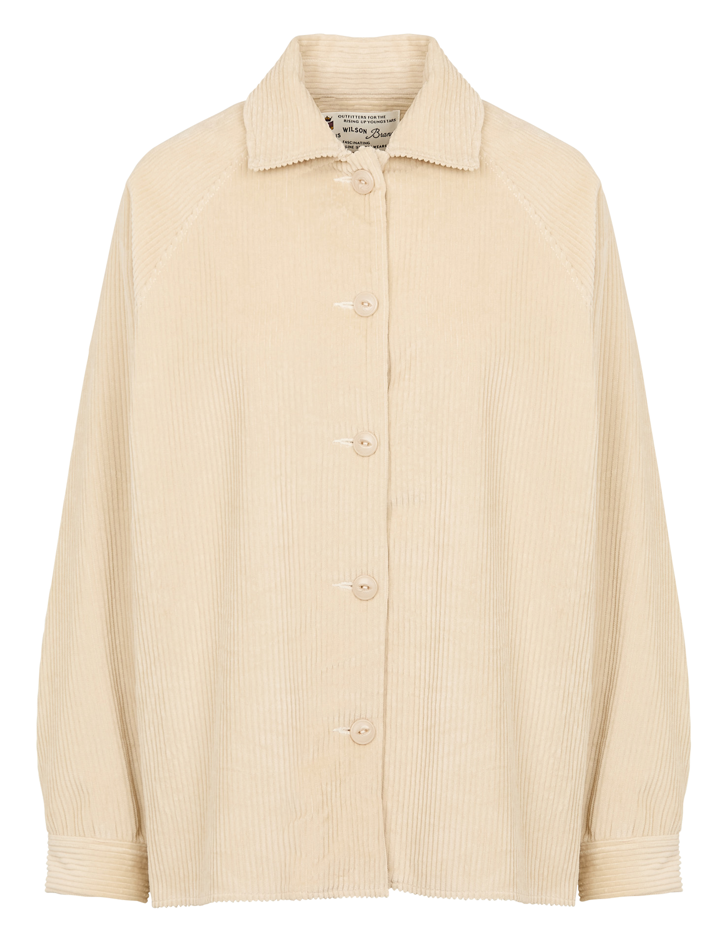 FRANCESCA - Veste col classique en coton | Blanc