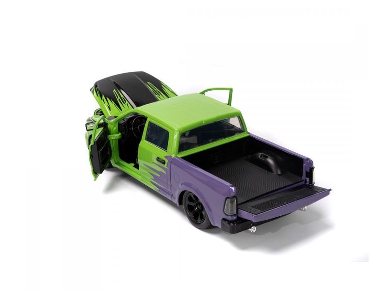 Jada Toys Ram 1500 Marvel Hulk 1:24 Dodge Ram 1500 2014 Modellauto mit Hulk Figur