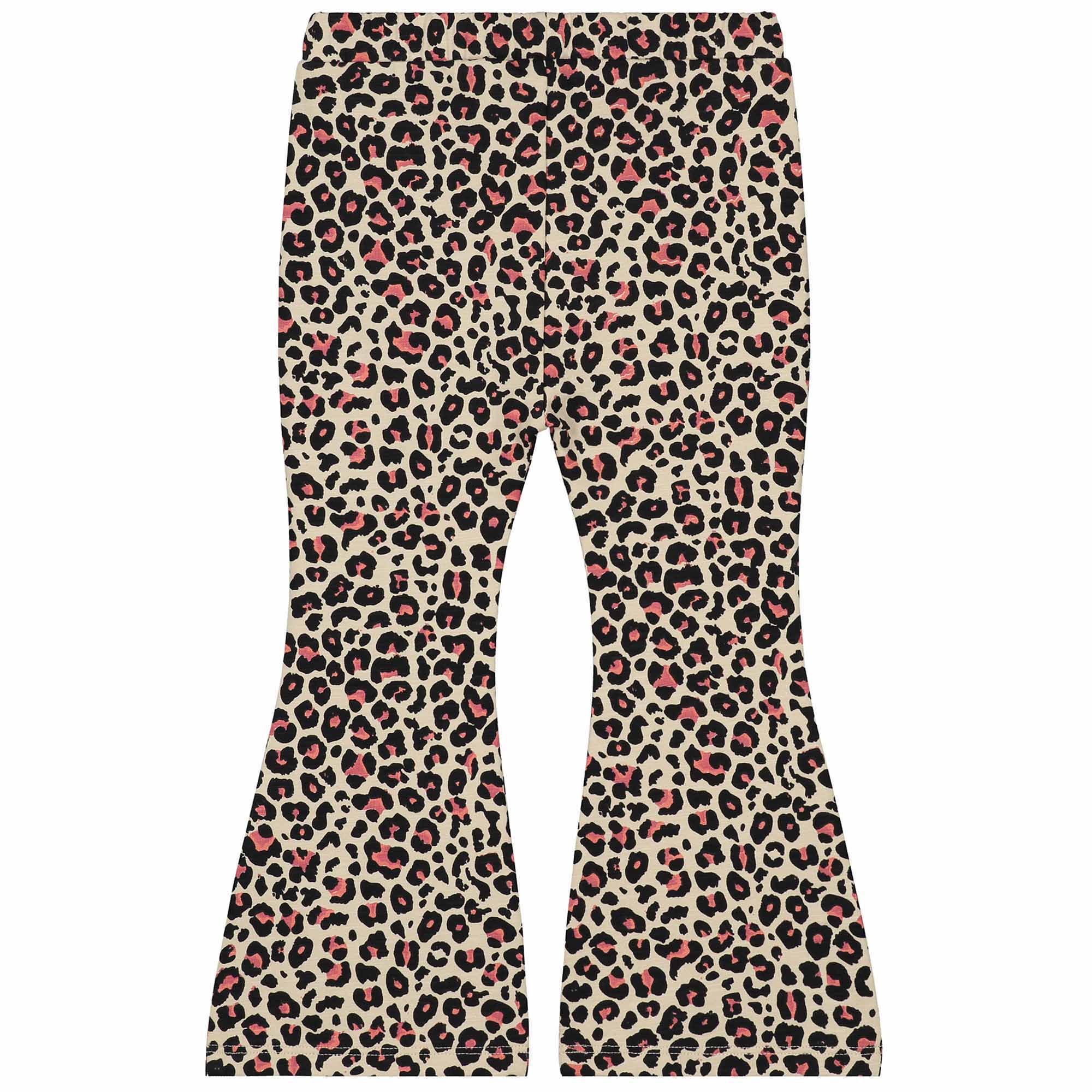 Prénatal baby broek  dierenprint bruin