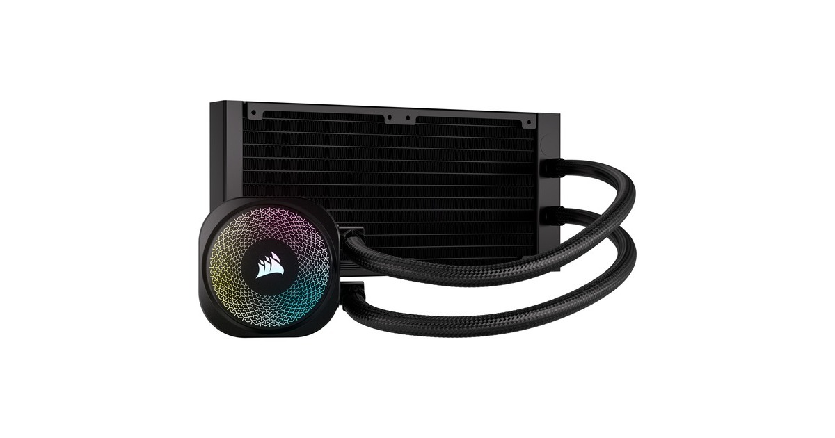 CorsairNAUTILUS 240 RS ARGB waterkoeling  (Zwart, 4-pins PWM fan-connector)