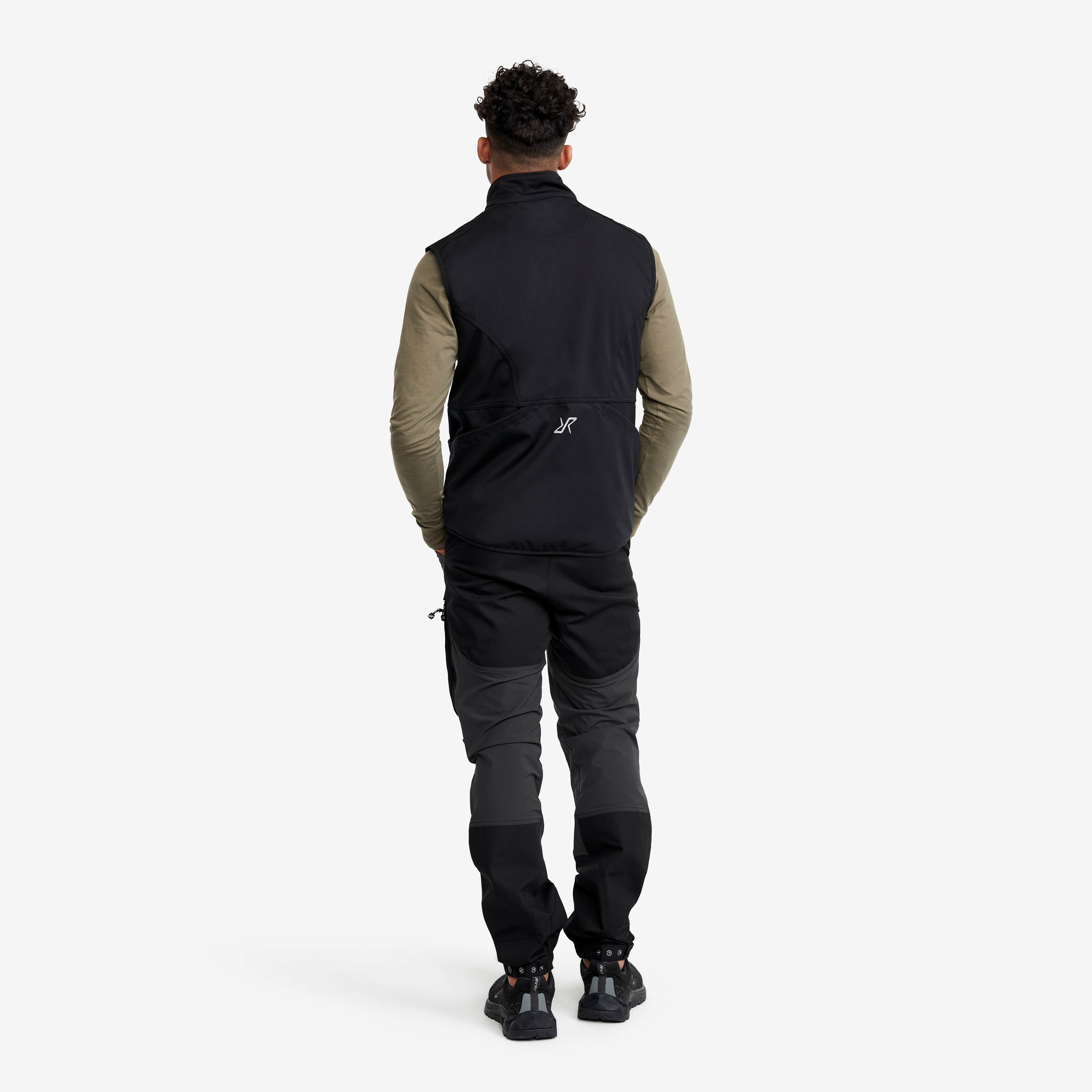 Responder Softshell Vest Herre Black