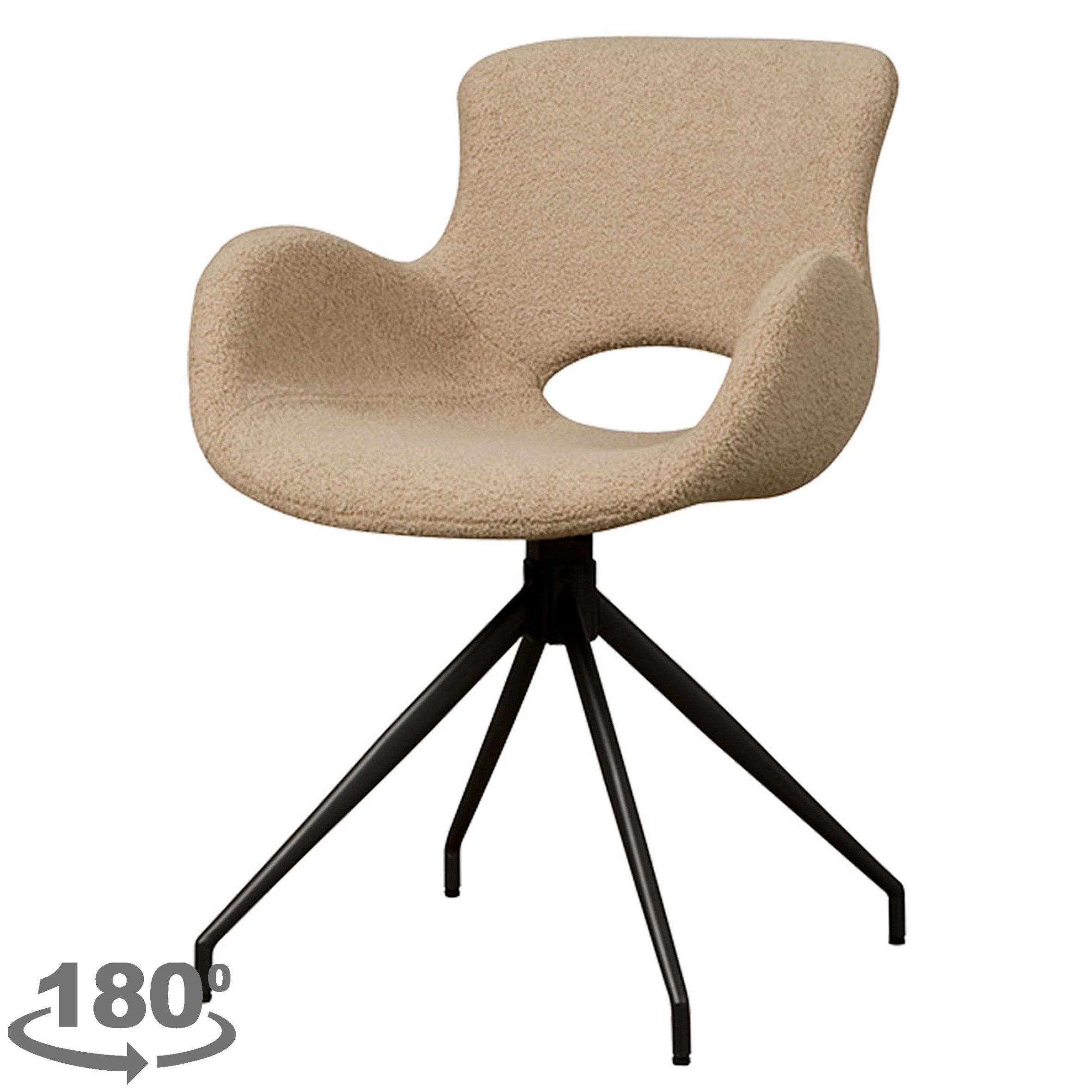 Eetkamerstoel Light Brown Campo B58 x D58 x H82 cm