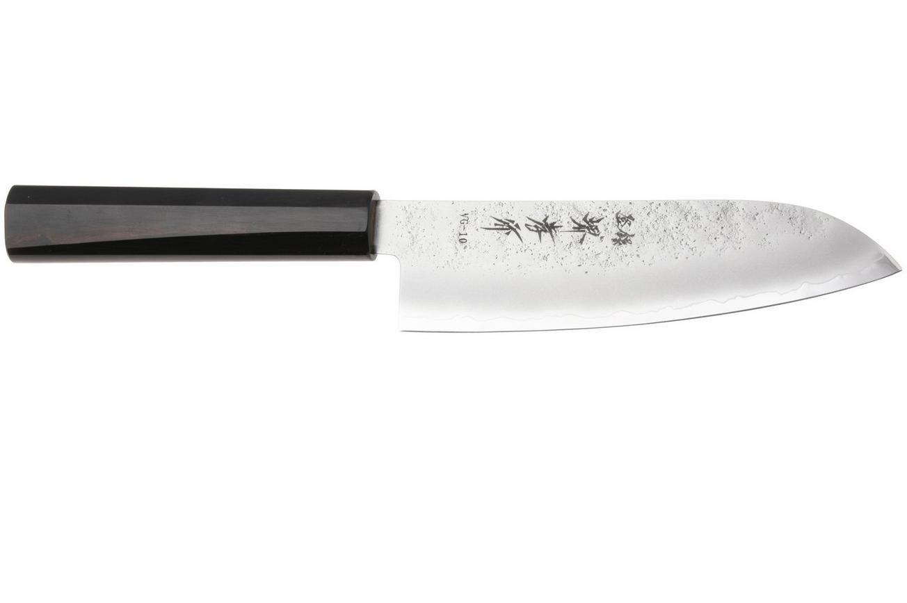 Sakai Takayuki Nashiji VG10 Ebony 14093 wa-santoku, 17 cm