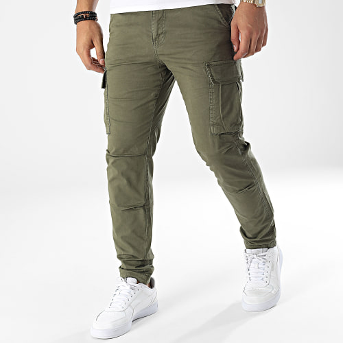 Pantalon Cargo Ace Tucker Vert Kaki