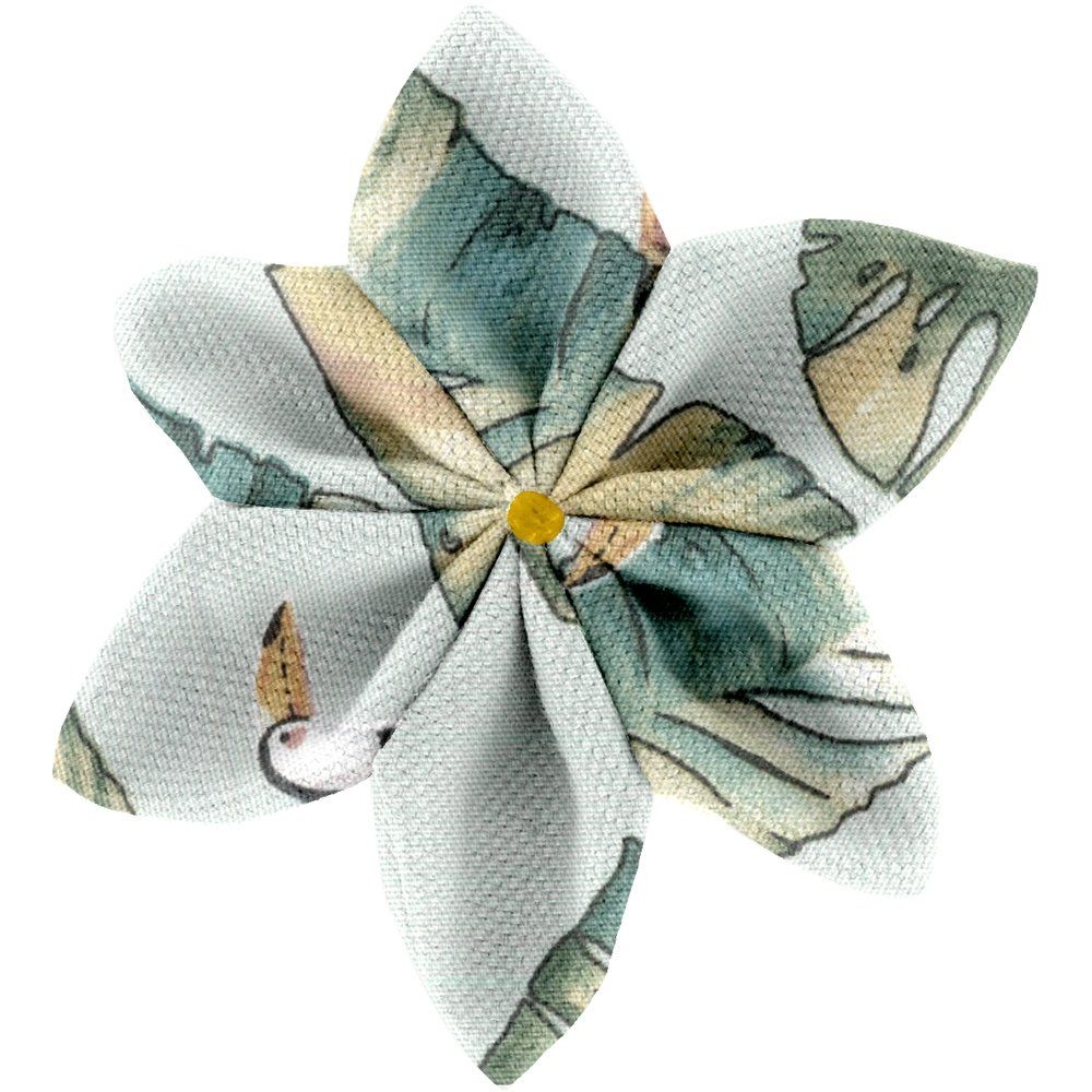 Barrette Fleur Étoile 4 Paradizoo Mint