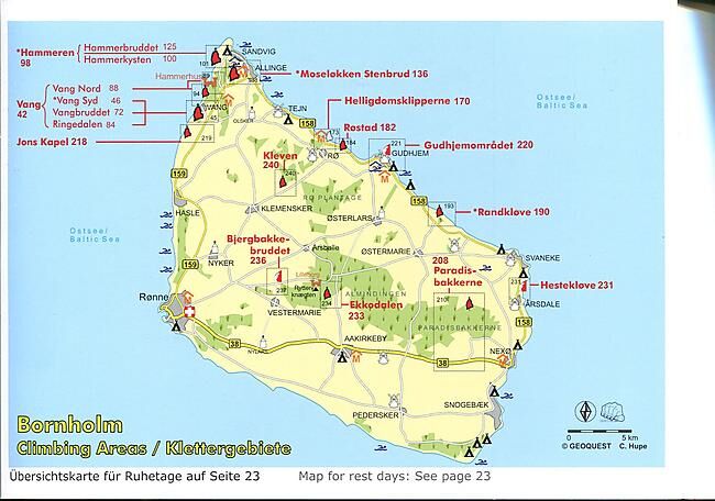 GEO QUEST - TOPOGUIDE BORNHOLM ON THE ROCKS