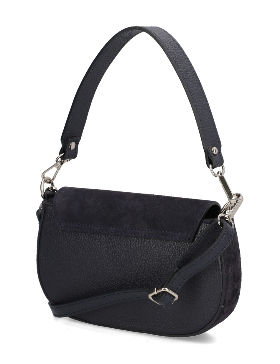 Lederkombination Mini Bag