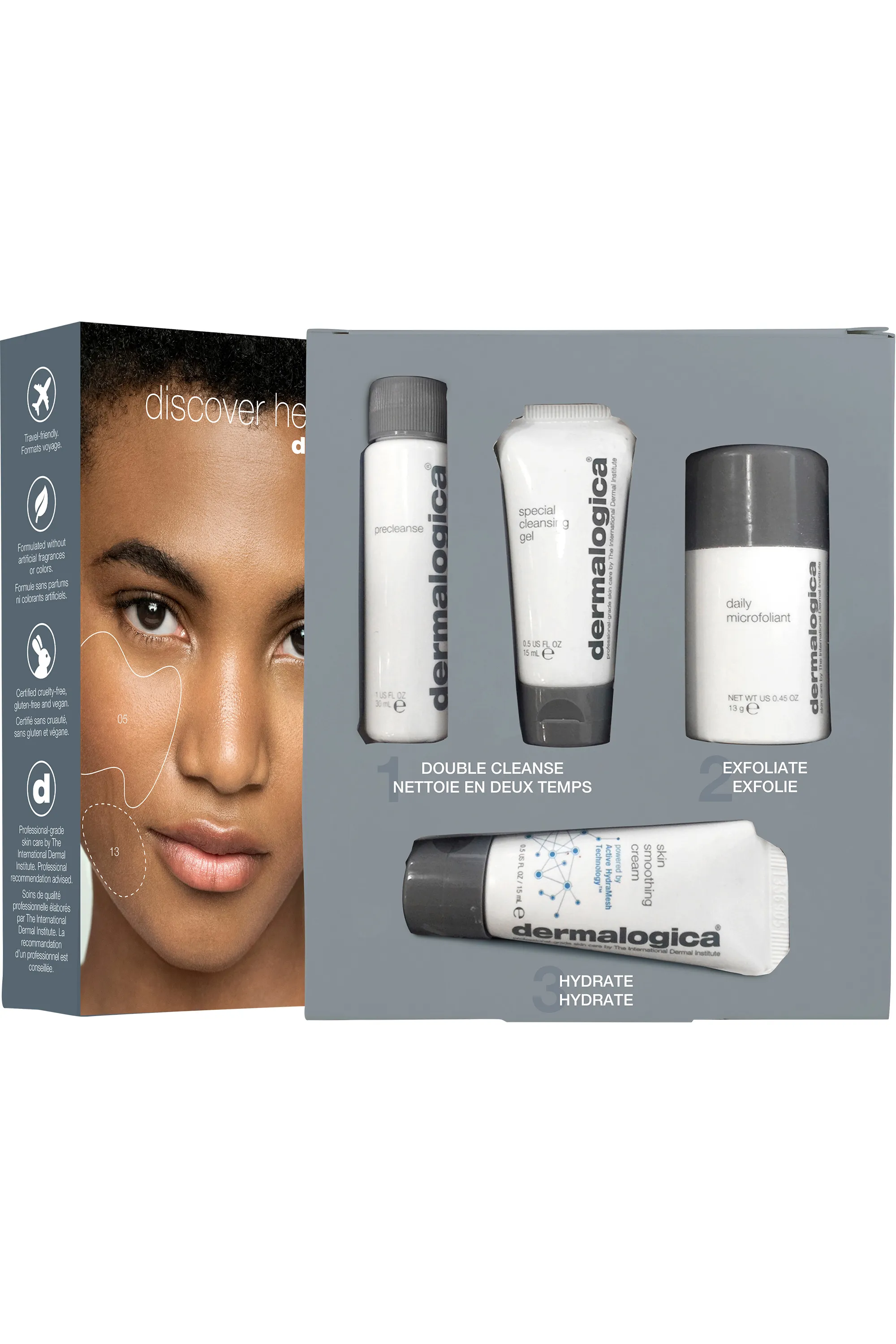 Dermalogica Kit routine peau lumineuse & hydratée Healthy Skin