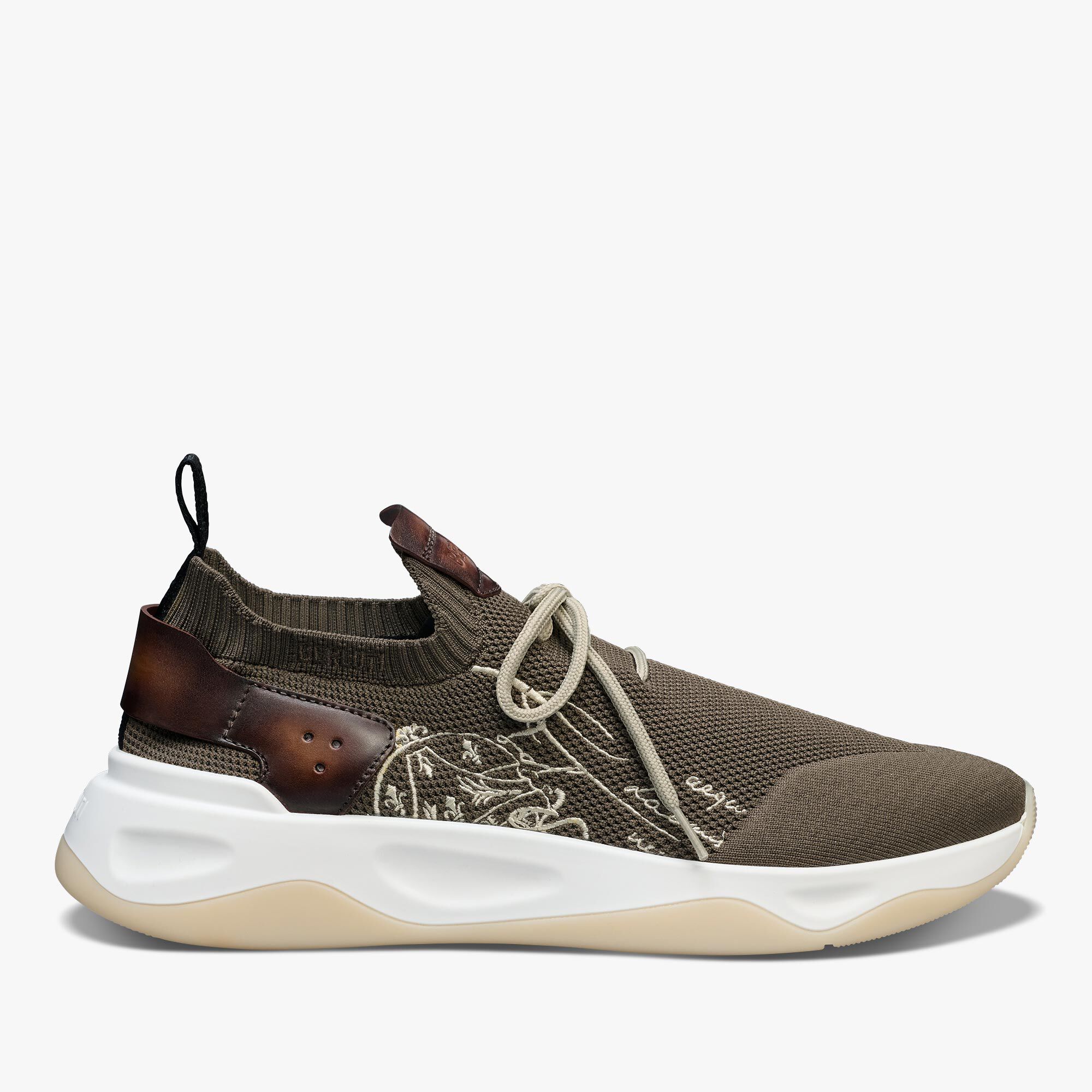 Sneaker Shadow En Maille Et Cuir