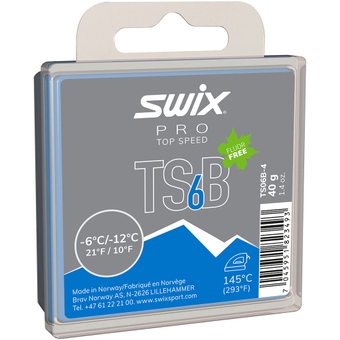 Swix TS6B -12°/-6° 40 g Gleitwachs