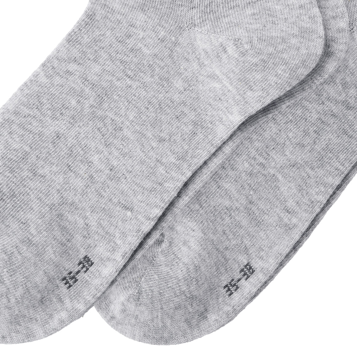 Gina Benotti 2 Paar Damen Sneaker-Socken mit Stickerei hellgrau
