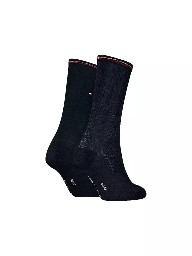 TOMMY HILFIGER Socken 2er Pkg. Navy  dunkelblau