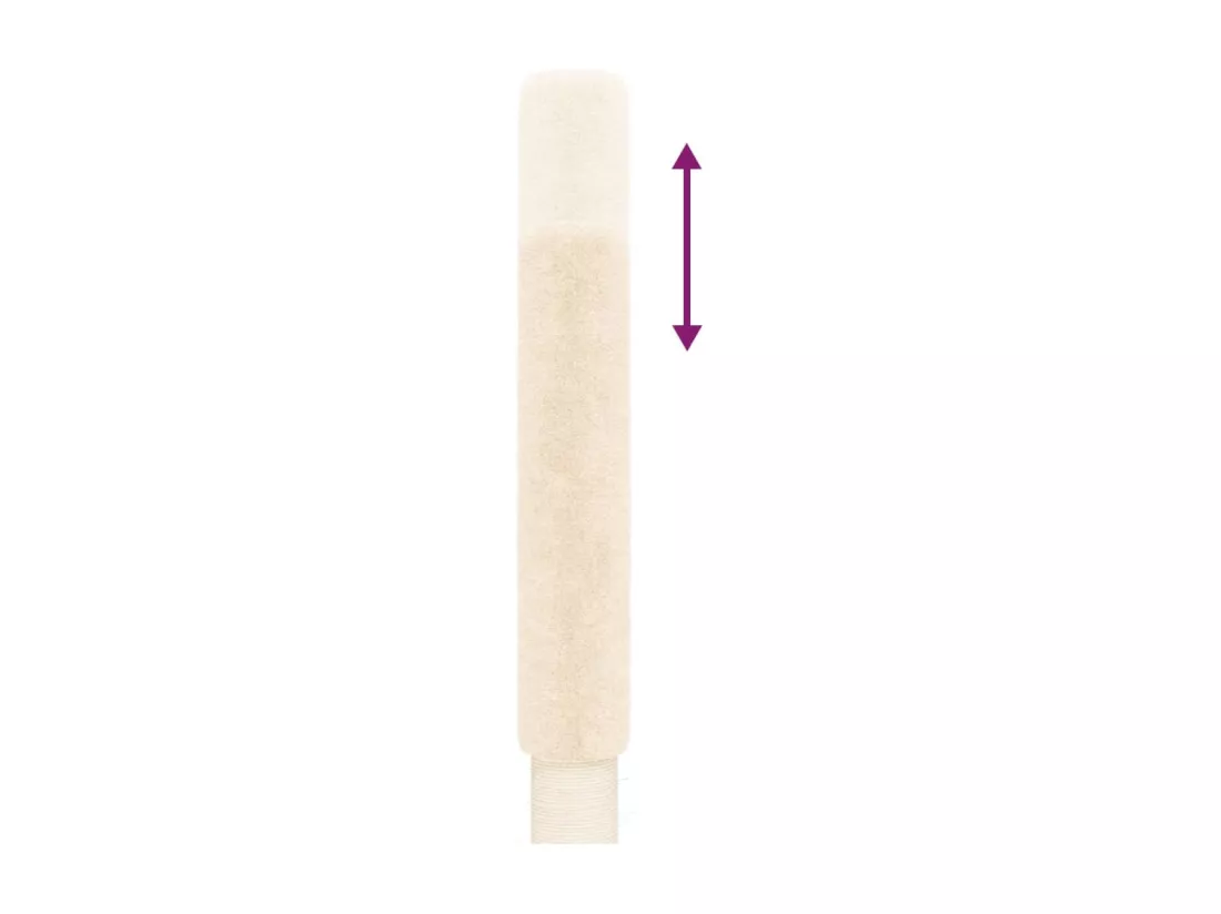 Arbre à chat du sol au plafond Crème 258,5-284,5 cm