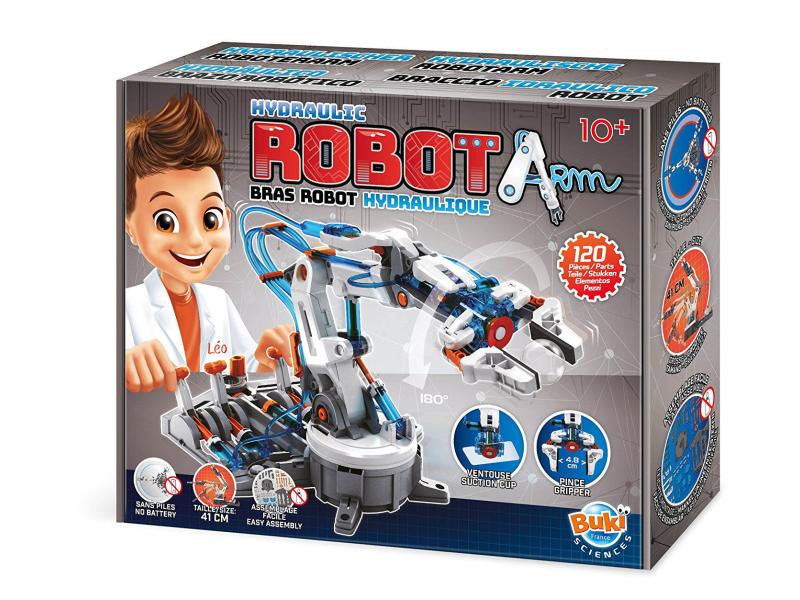 Buki Experimentierkasten Hydraulischer Roboterarm Robotnik