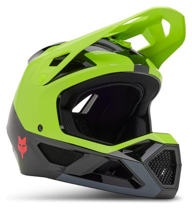 Casque Intégral Enfant Fox Rampage Barge Jaune/Gris