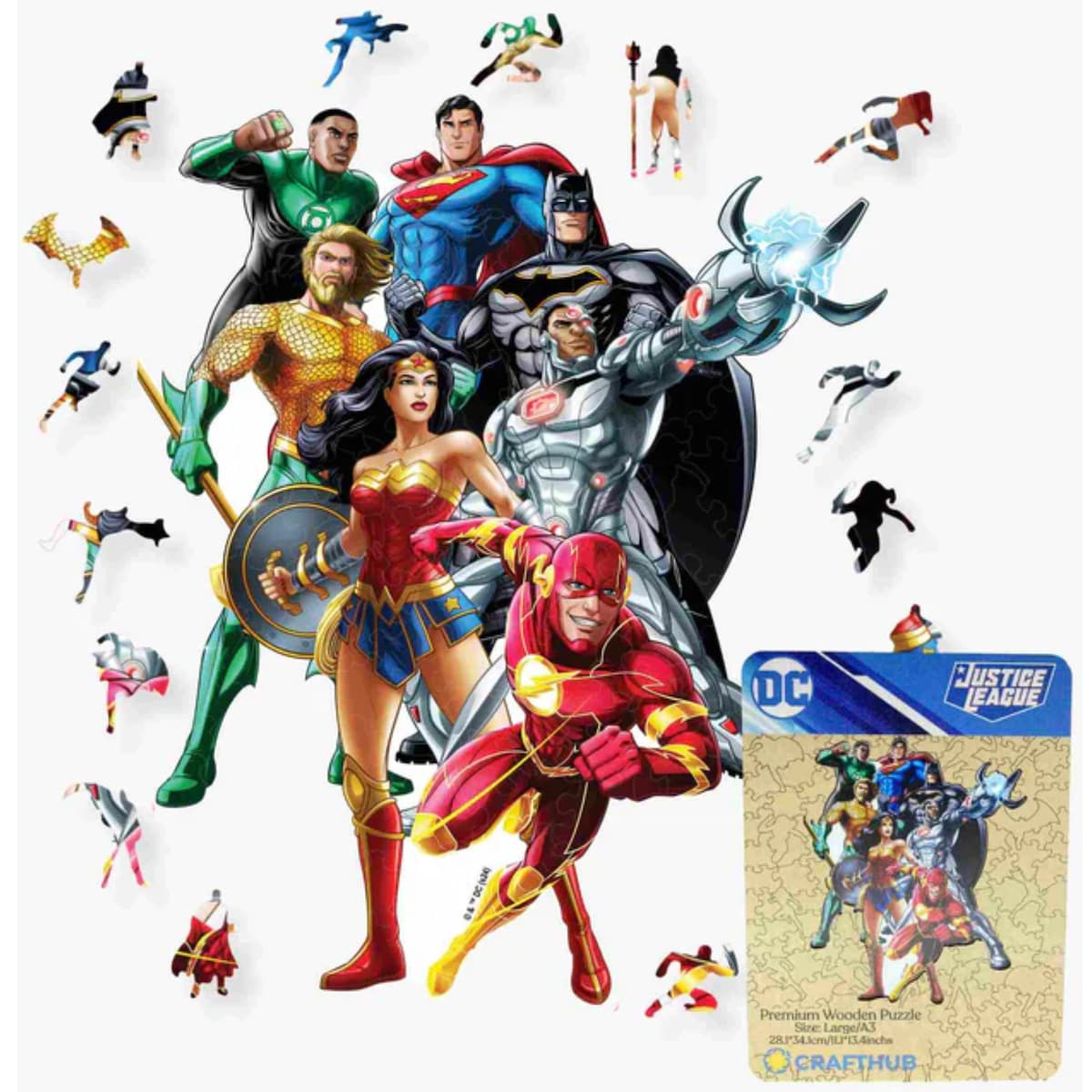 Crafthub Justice League puslespill (Legends)