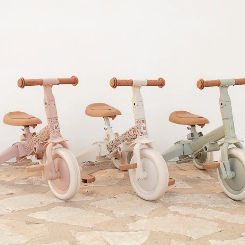 4 in 1 Driewieler Off White