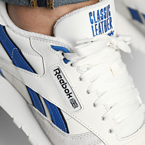Baskets Classic Leather 100032759 Chalk Vector Blue Vector Navy