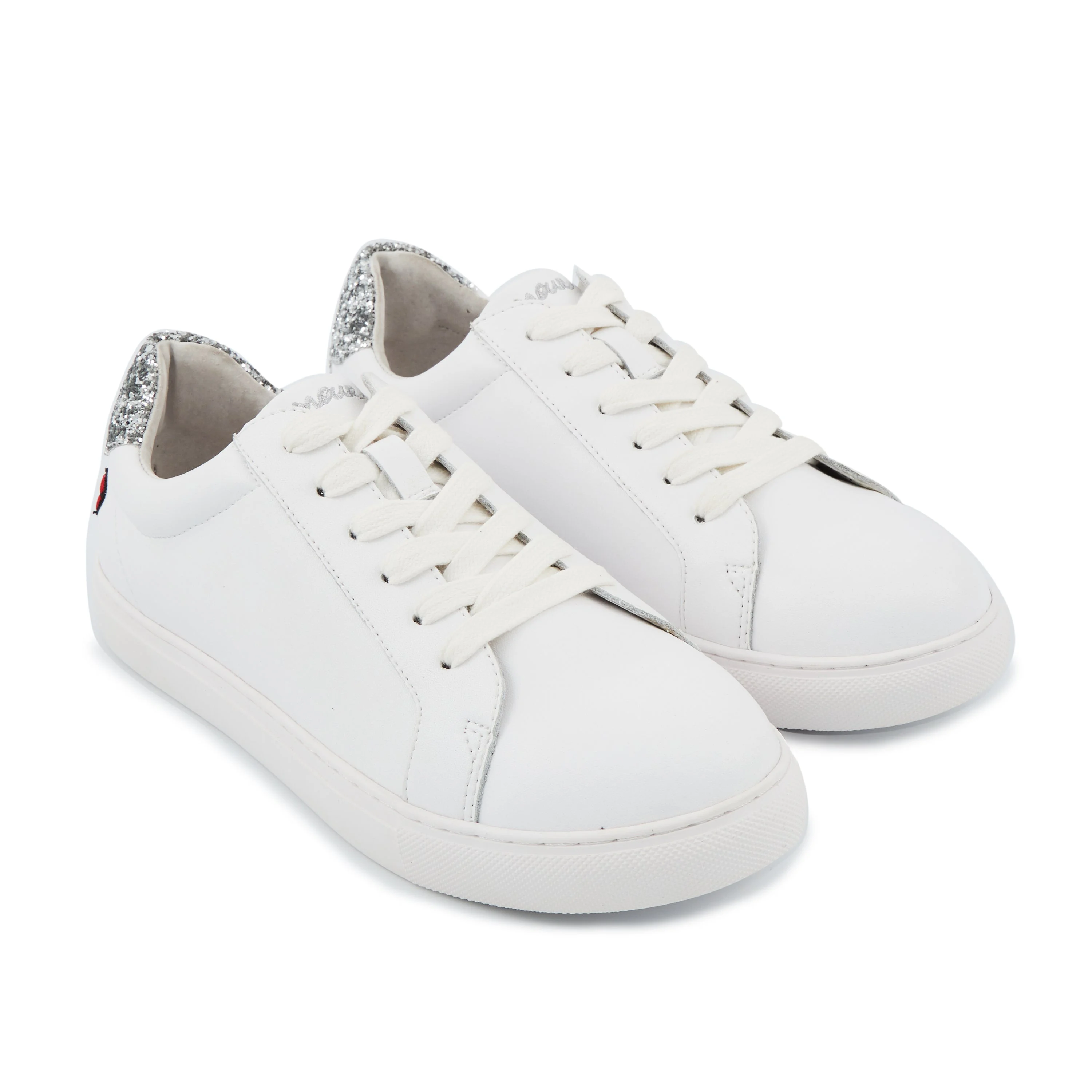 SIMONE PETIT AMOUR - Sneakers en cuir | Blanc