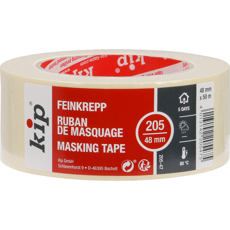 Kip 205 afplaktape 48mmx50m