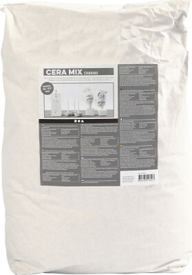 Cera-Mix Standard Modelgips - Lys Grå - 25 KG