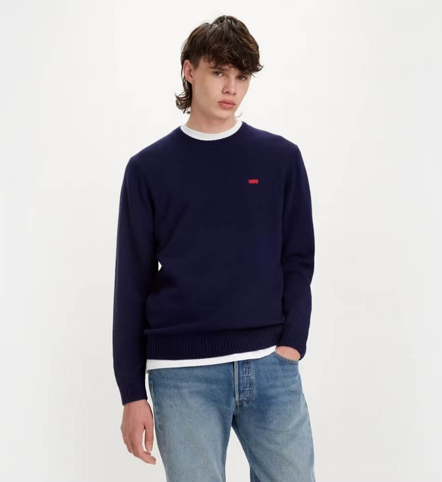Suéter Levi's Original Housemark Marino