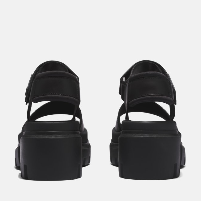 Sandalo a Doppia Fascia Everleigh da Donna in                colore nero