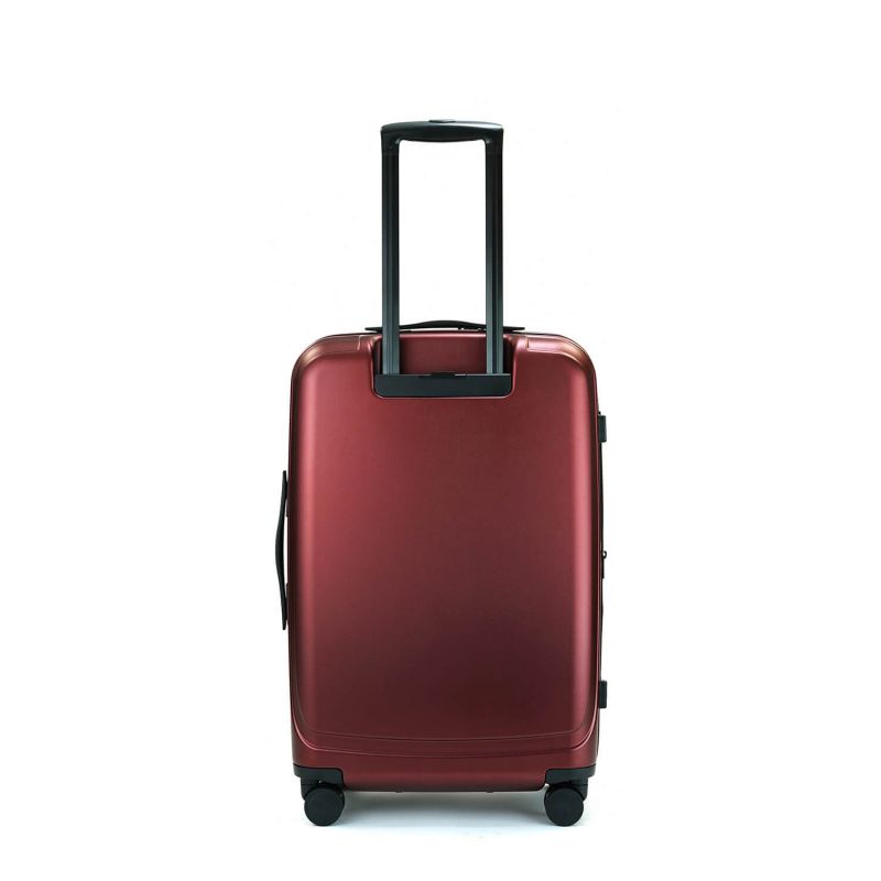 Valise rigide Pure mate Extensible 65cm Bordeaux