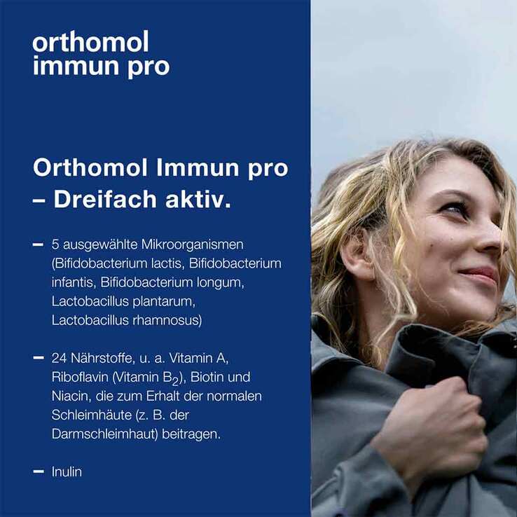 Orthomol Immun pro Granulat / Kapsel, 15 St