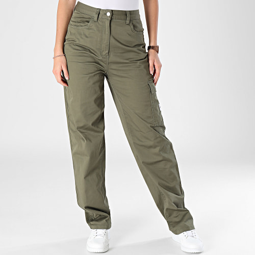 Pantalon Cargo Femme 1297 Vert Kaki