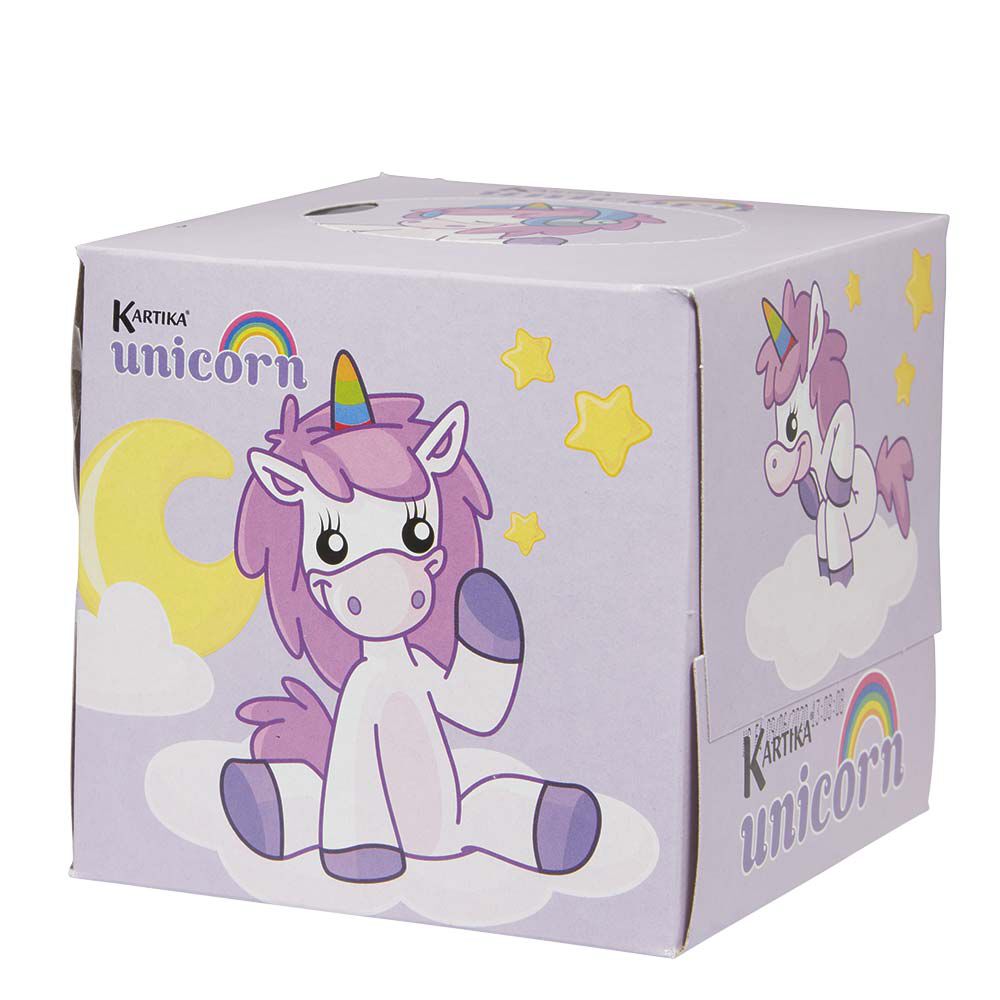 Boîte de 56 mouchoirs licorne