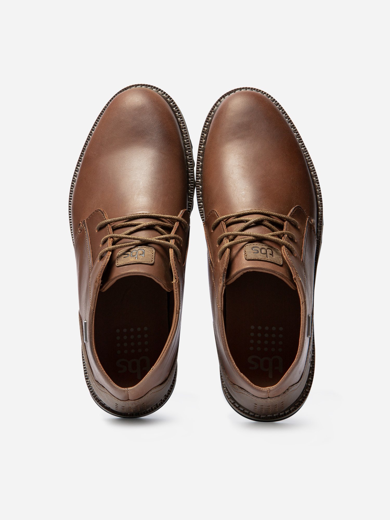 Bottillons Homme Confort Purefoam Dessus Cuir Marron