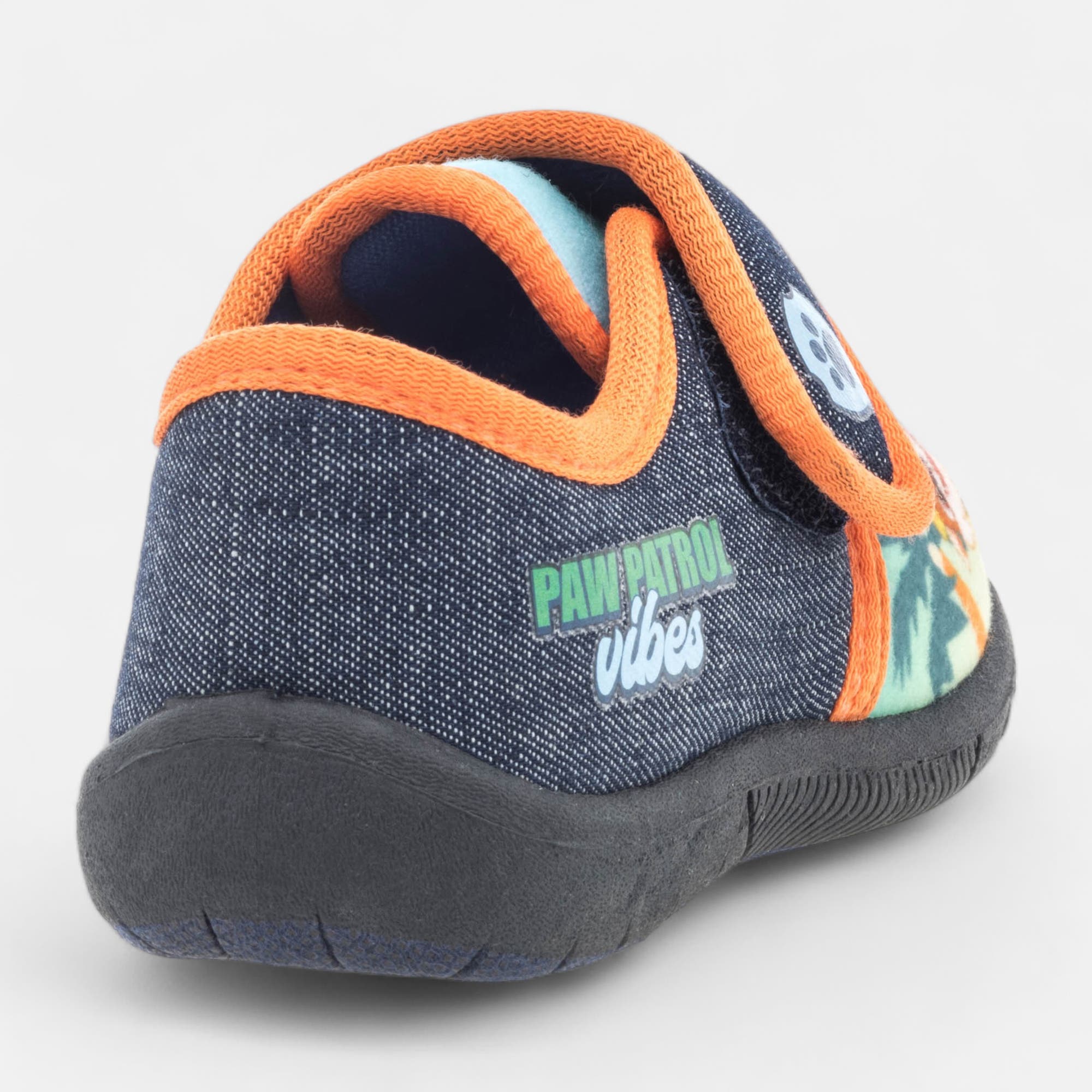 Pantoufles attaches velcros Garçon jeans