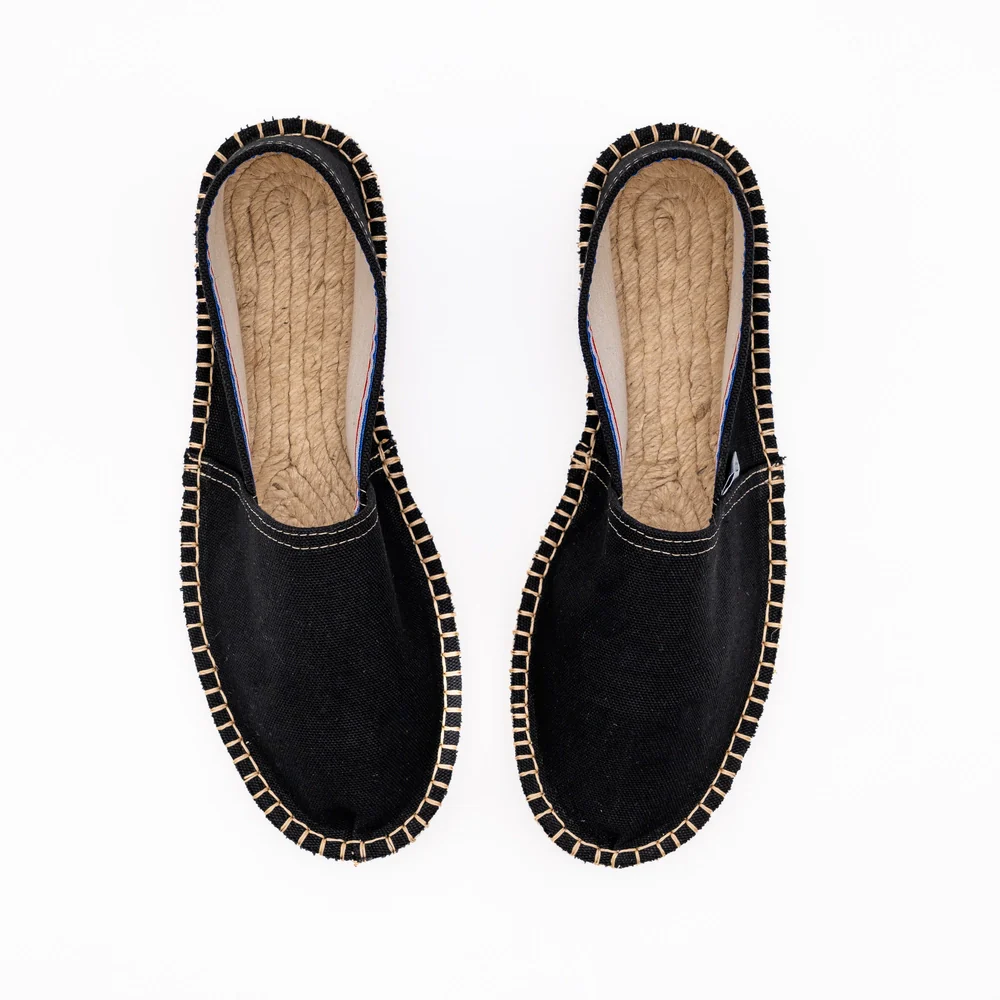 Espadrille Noire Premium