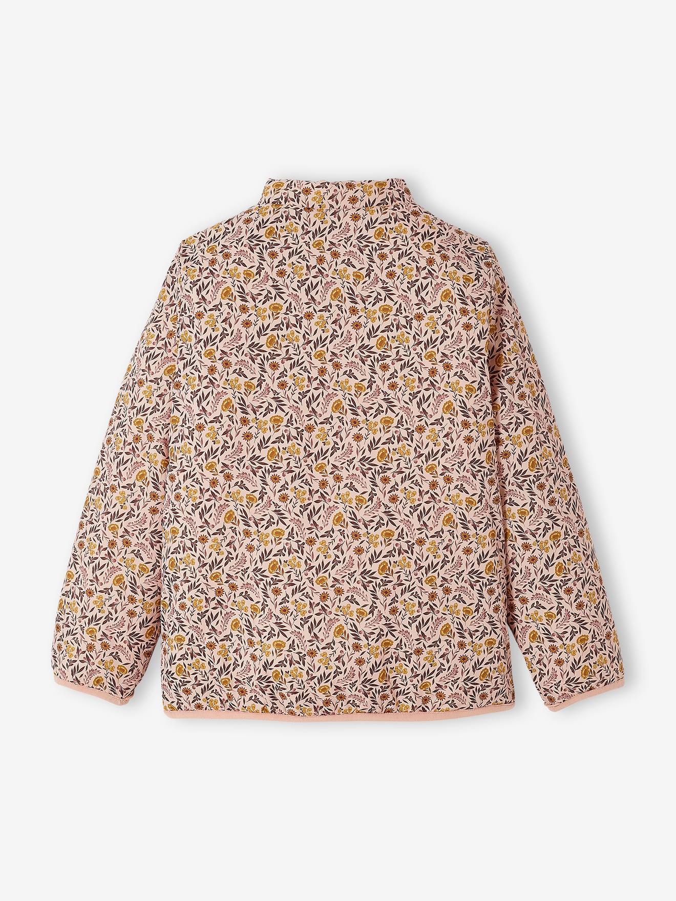 Parka com capuz 3 em 1, verde-escura lisa para meninas