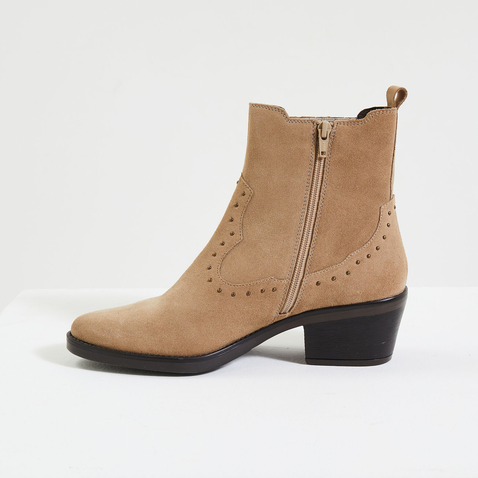 Bottines style santiags