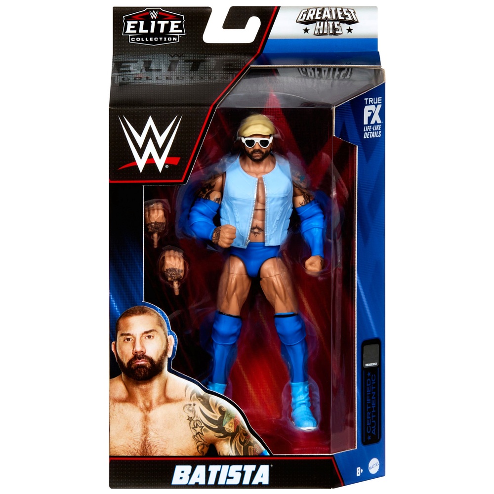 WWE Elite Series Greatest Hits Batista Actionfigur