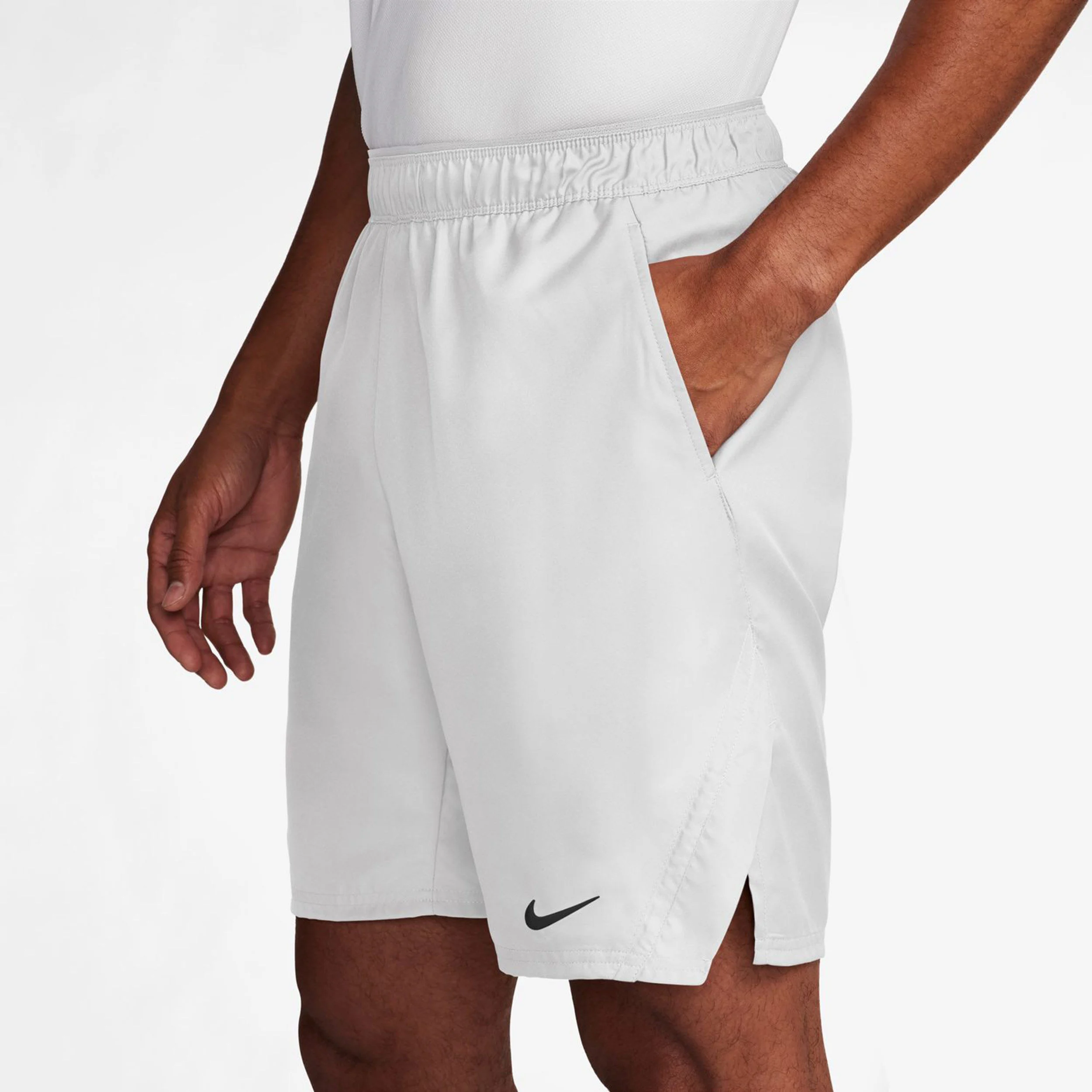Nike Court Dri-Fit Victory 9in Shorts Hommes - Blanc