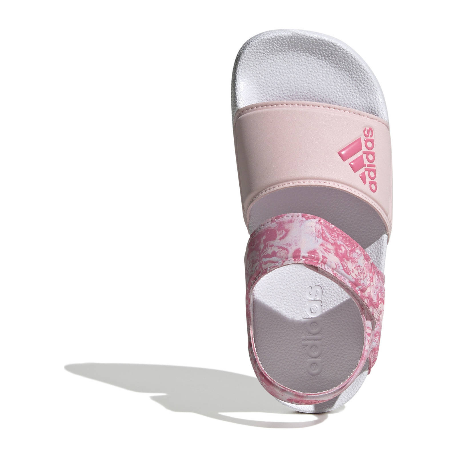 adidas Adilette  sandalen lichtroze/roze/wit