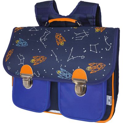 Cartable ​Fusée By Oberthur - 38 cm - 2 compartiments - Exclusivité Bureau Vallée