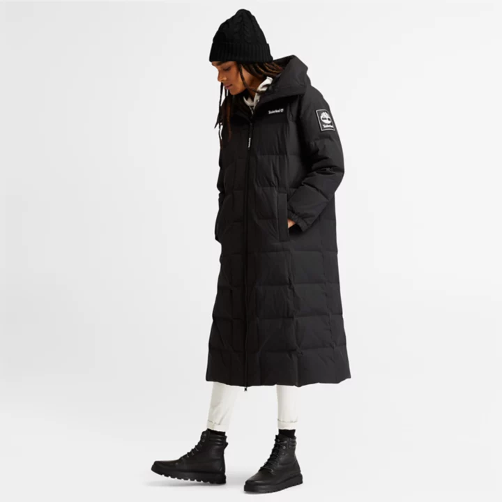 Bonnet en maille torsadée Autumn Woods pour femme en noir